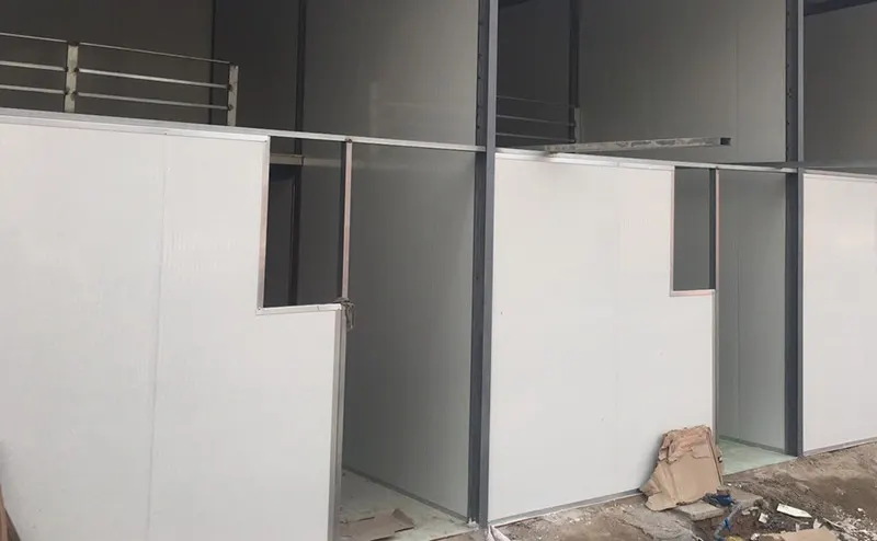 Thi công vách panel thực tế tại Gò Vấp